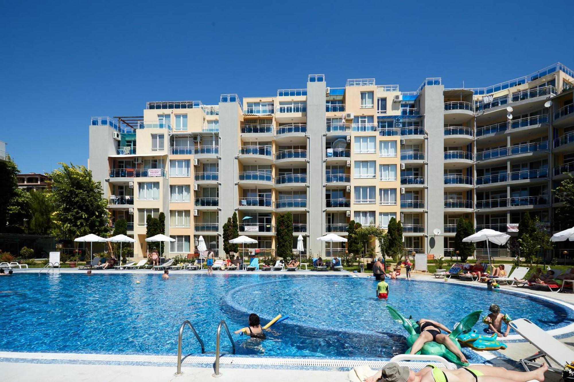 Luxury First Line Apartment With Pool By The Sea Nesebar Eksteriør bilde